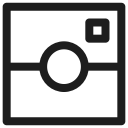 follow, friend, instagram, photo sharing, sharing, social, social media svg vector icon