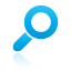 blue, search icon