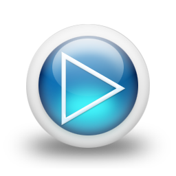 glossy,blue,orb icon