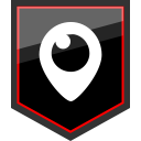 award, brand, epic, logo, media, periscope, social svg vector icon