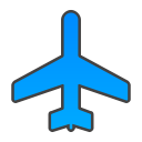 plane svg vector icon