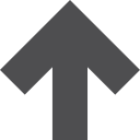 arrow, up svg vector icon
