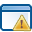 application, error icon
