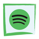 media, social, sportify svg vector icon