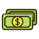 bank, cash, coin, dollar, money, payment svg vector icon