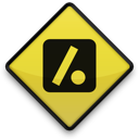 097724, 102847, dot, logo, slash, square icon