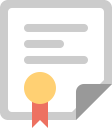 award, badge, business, college, diploma, graduation, school svg vector icon