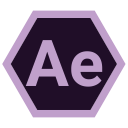 adobe, ae, hexa, tool svg vector icon