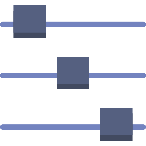 Modulation svg vector icon