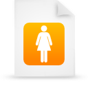 file,document,paper,orange icon