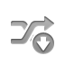 random,down icon
