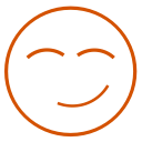 great, happy, lucky, smile svg vector icon