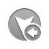 arrowhead,down,left icon