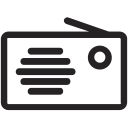 communication, radio, talk svg vector icon