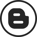 blogger, blogspot, circle, high quality, media, social, social media svg vector icon