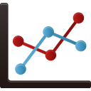 chart, line icon