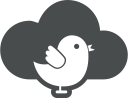 bird, cloud, cloud computing, internet, technology, twitter svg vector icon