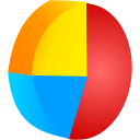 pie,chart,graph icon