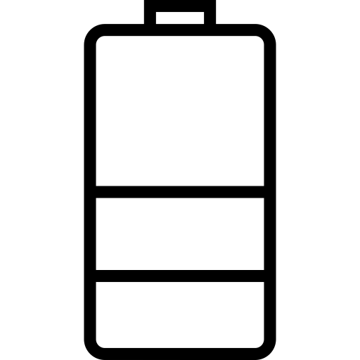 Battery svg vector icon