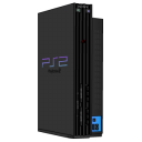 playstation,standing,black icon