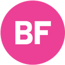 buzzfeed, media, pink, round, social icon