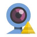 webcam,pyramid icon