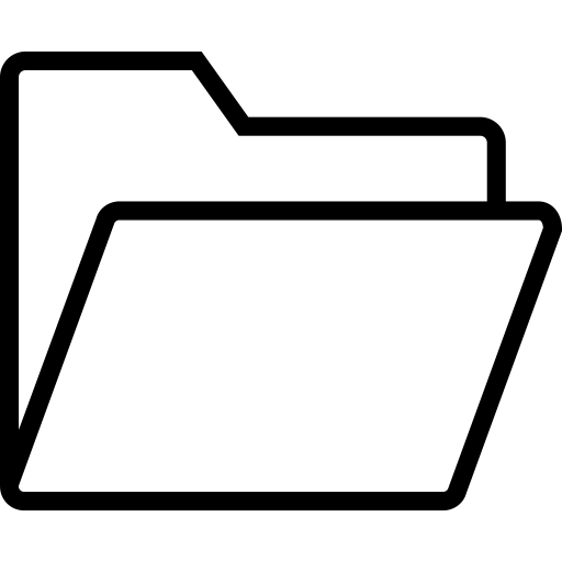 Folder svg vector icon