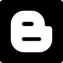 blogger svg vector icon