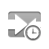 asymmetric,network,clock icon