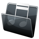 folder, music icon