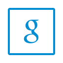 google, media, social, square svg vector icon