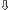 arrow, down icon