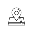 check-ins, facebook, fb, location svg vector icon