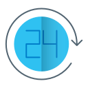 delivery, hour, schedule, shopping, timer svg vector icon