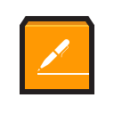 apple, pages, word, word processing, writer svg vector icon