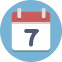calendar, date, event svg vector icon
