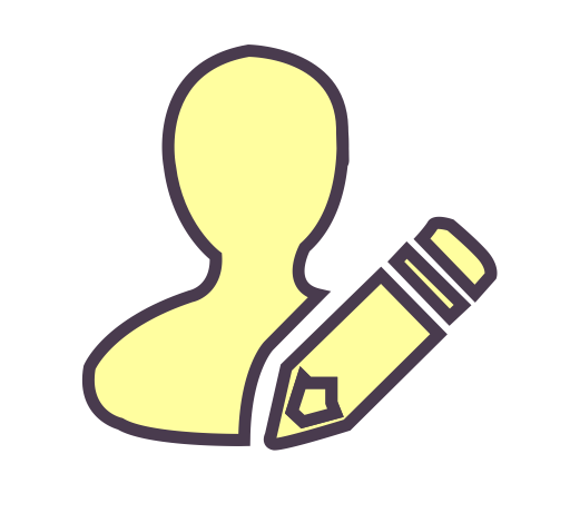 Personal Center Class Teacher svg vector icon
