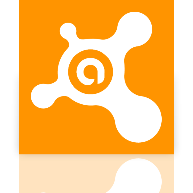 antivirus, avast, mirror icon