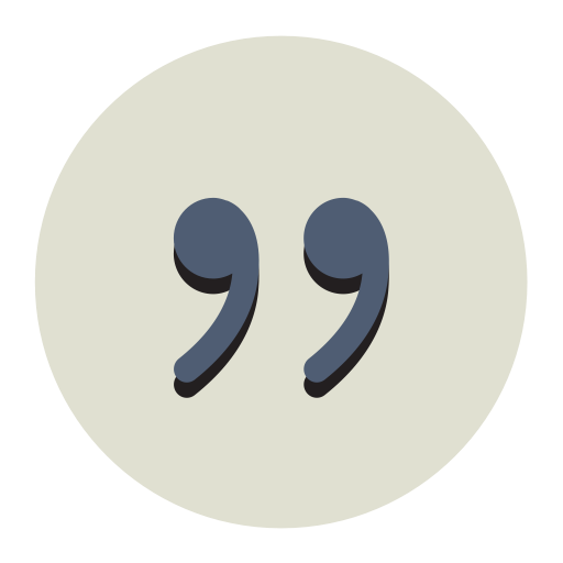 Quote svg vector icon