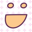 brand, logo, network, smug, social svg vector icon