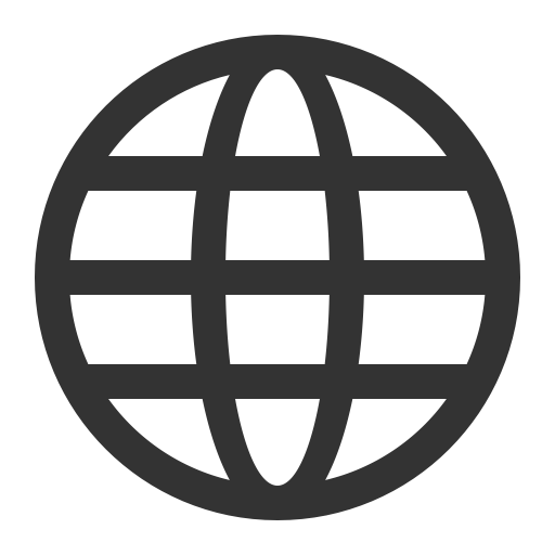 Internationalization svg vector icon