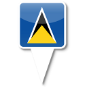 saint,lucia icon