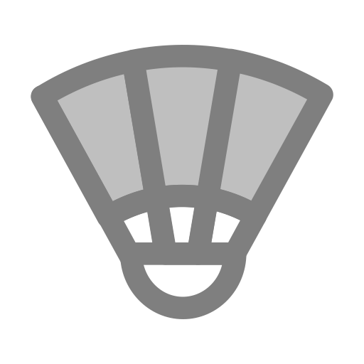 Badminton svg vector icon