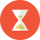 business, fast, hourglass, hurry, late, monitor, test, time, work svg vector icon