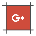 google, google plus, plus, social svg vector icon