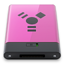 b, firewire, pink icon