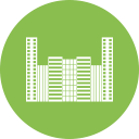 building, city, hotel, office svg vector icon
