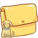 folder,dog,animal icon