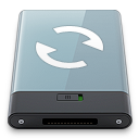 graphite, sync, w icon
