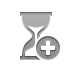 hourglass,add icon